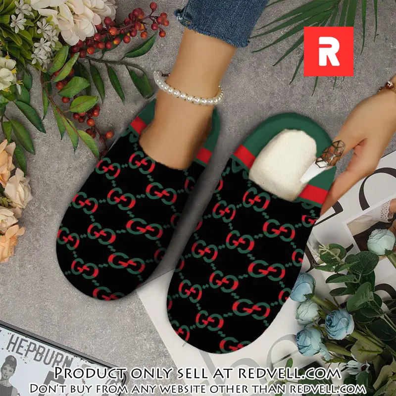 Gucci fleece slippers luxury inhouse slippers ihs1005 rv5202527